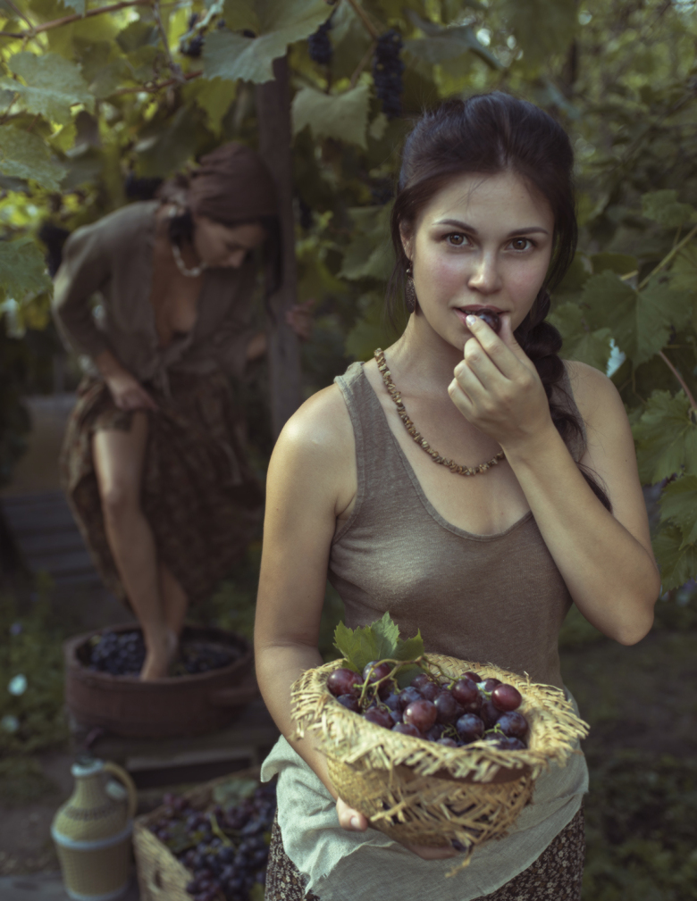 (후방) 마더 러시아의 농부들 사진